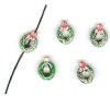 1 14x10mm Ceramic Mini-Wreath